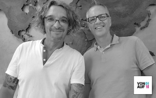 Matthias Stroezel mit David Traens im Podcast