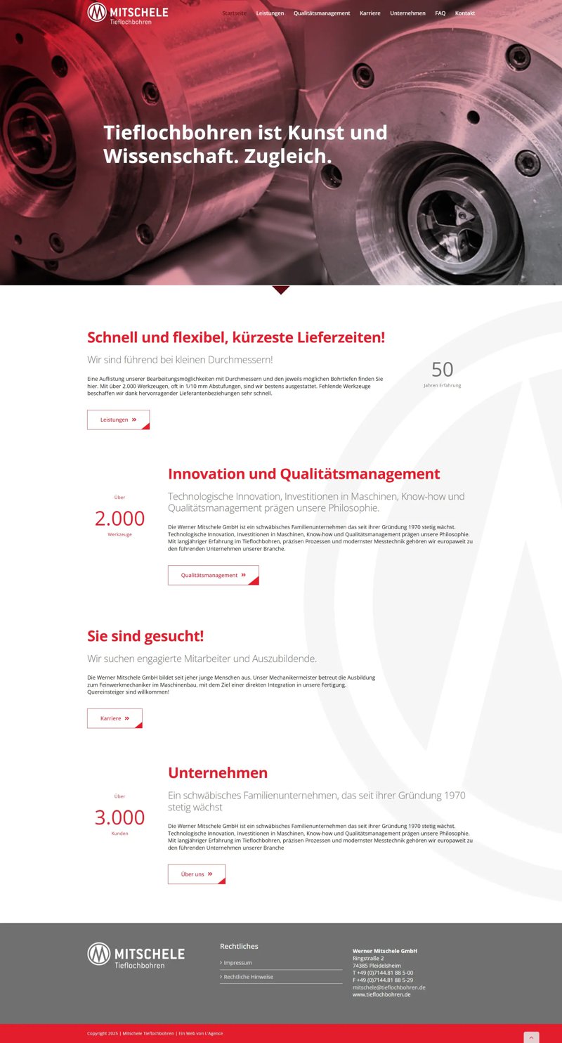 Mitschele Tieflochbohren