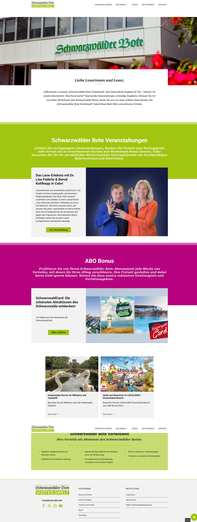 Schwabo Vorteilswelt - Web