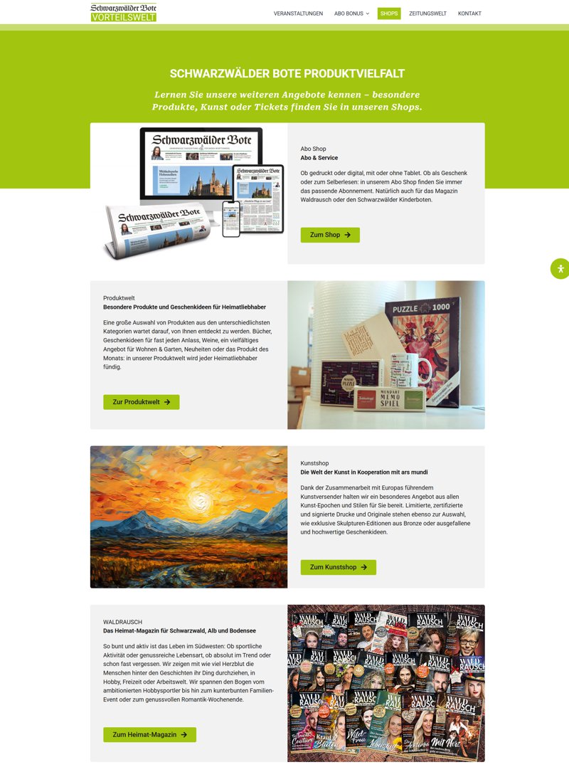 Schwabo Vorteilswelt - Web